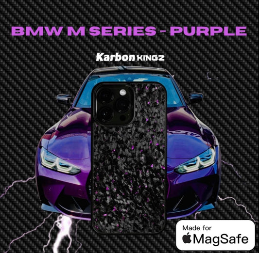 M-SERIES PURPLE FORGED CARBON | MAGSAFE