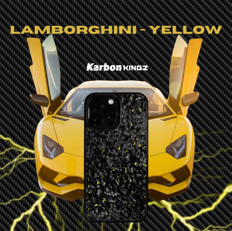 AVENTADOR YELLOW FORGED CARBON