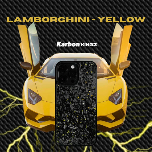 AVENTADOR YELLOW FORGED CARBON